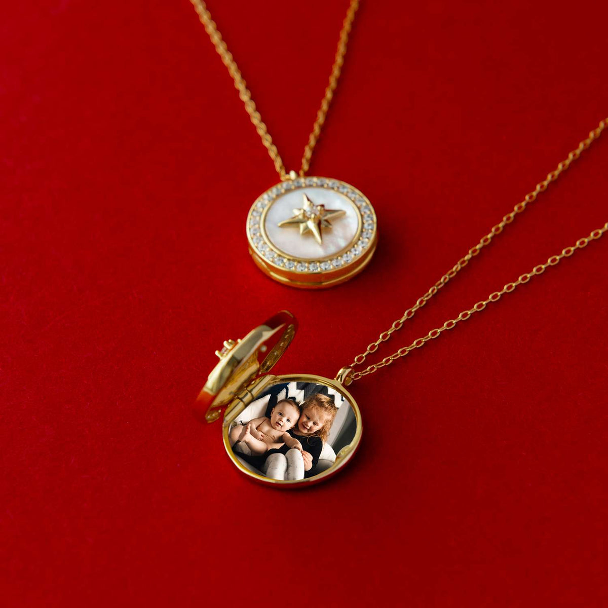 LUNA LOCKET | Photo | Sterling Silver - MILA CANTES
