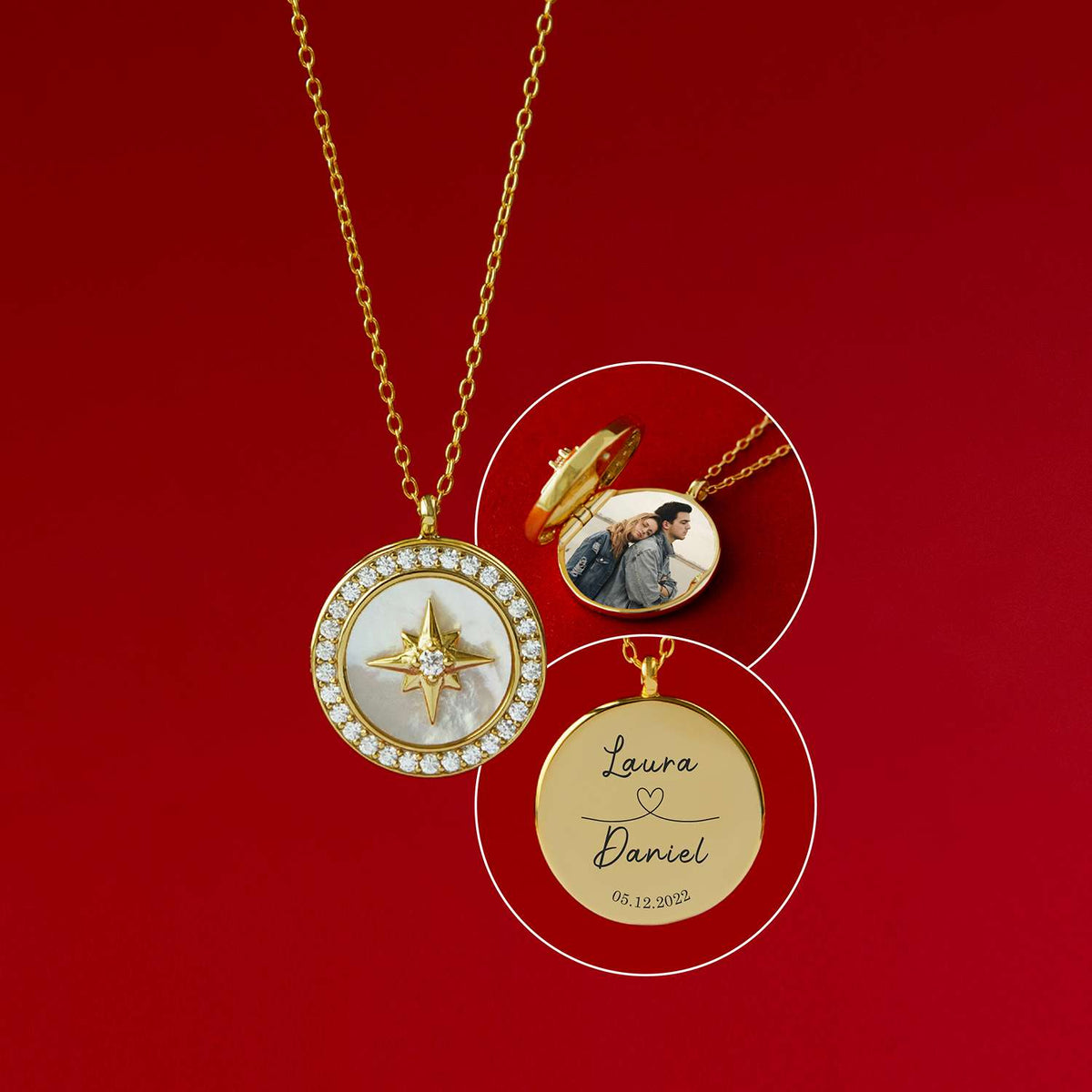 LUNA LOCKET | Always With You | Sterling Silver - MILA CANTES