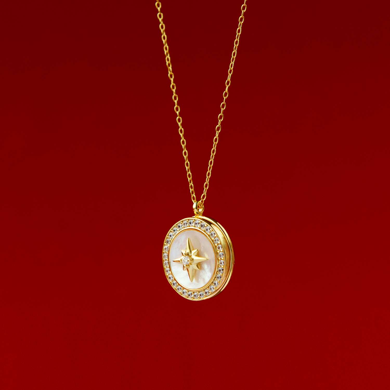 LUNA LOCKET | Baby Metrics | Sterling Silver - MILA CANTES