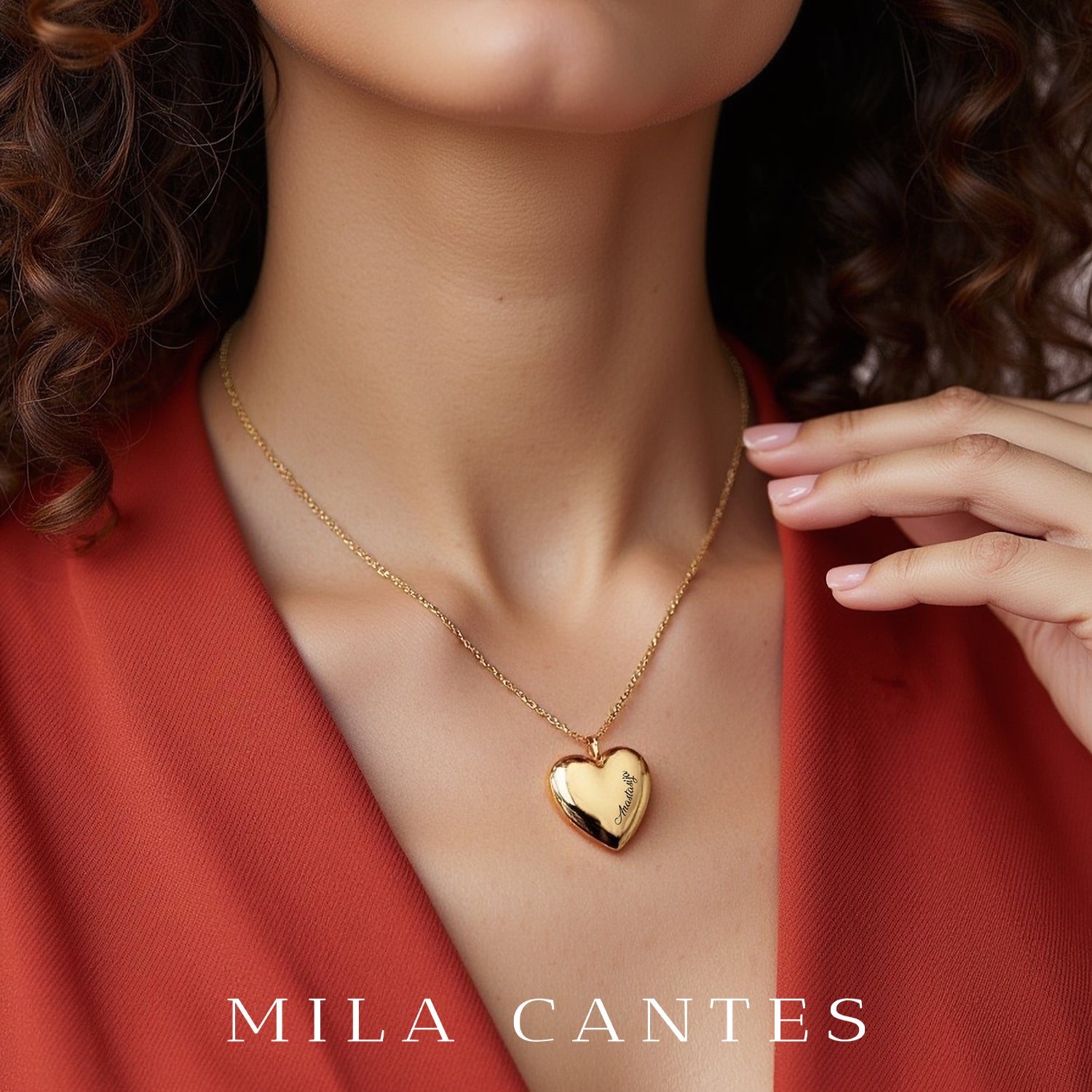 HEART LOCKET | Name – MILA CANTES