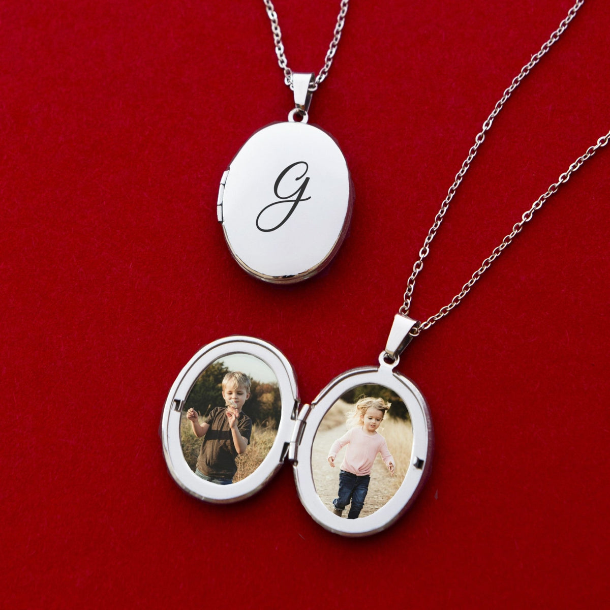 OVAL LOCKET | Initial Letters – MILA CANTES