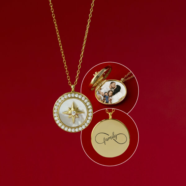 LUNA LOCKET | Infinity | Sterling Silver